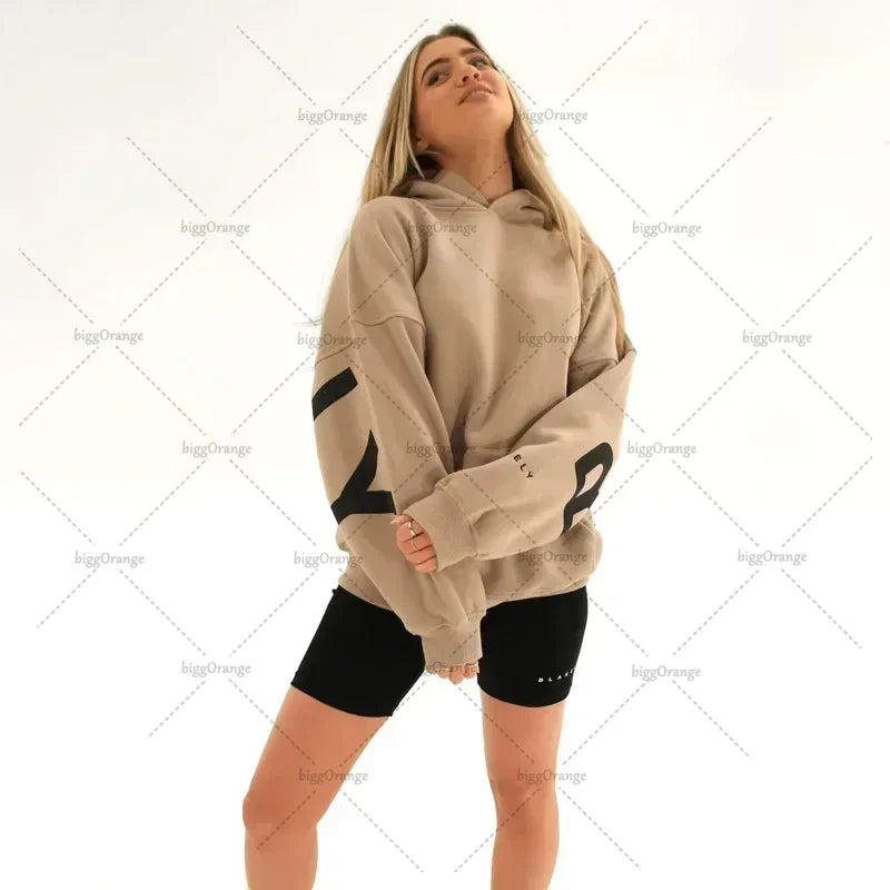 BLAKE Hoodie – Unisex Oversized Kapuzenpullover mit Backprint