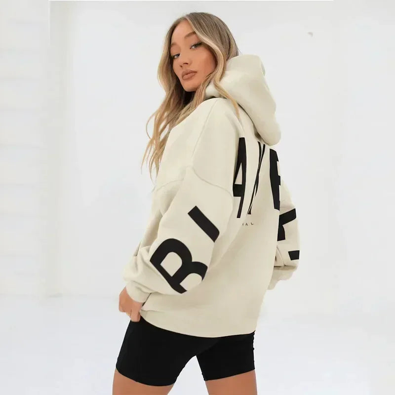 BLAKE Hoodie – Unisex Oversized Kapuzenpullover mit Backprint
