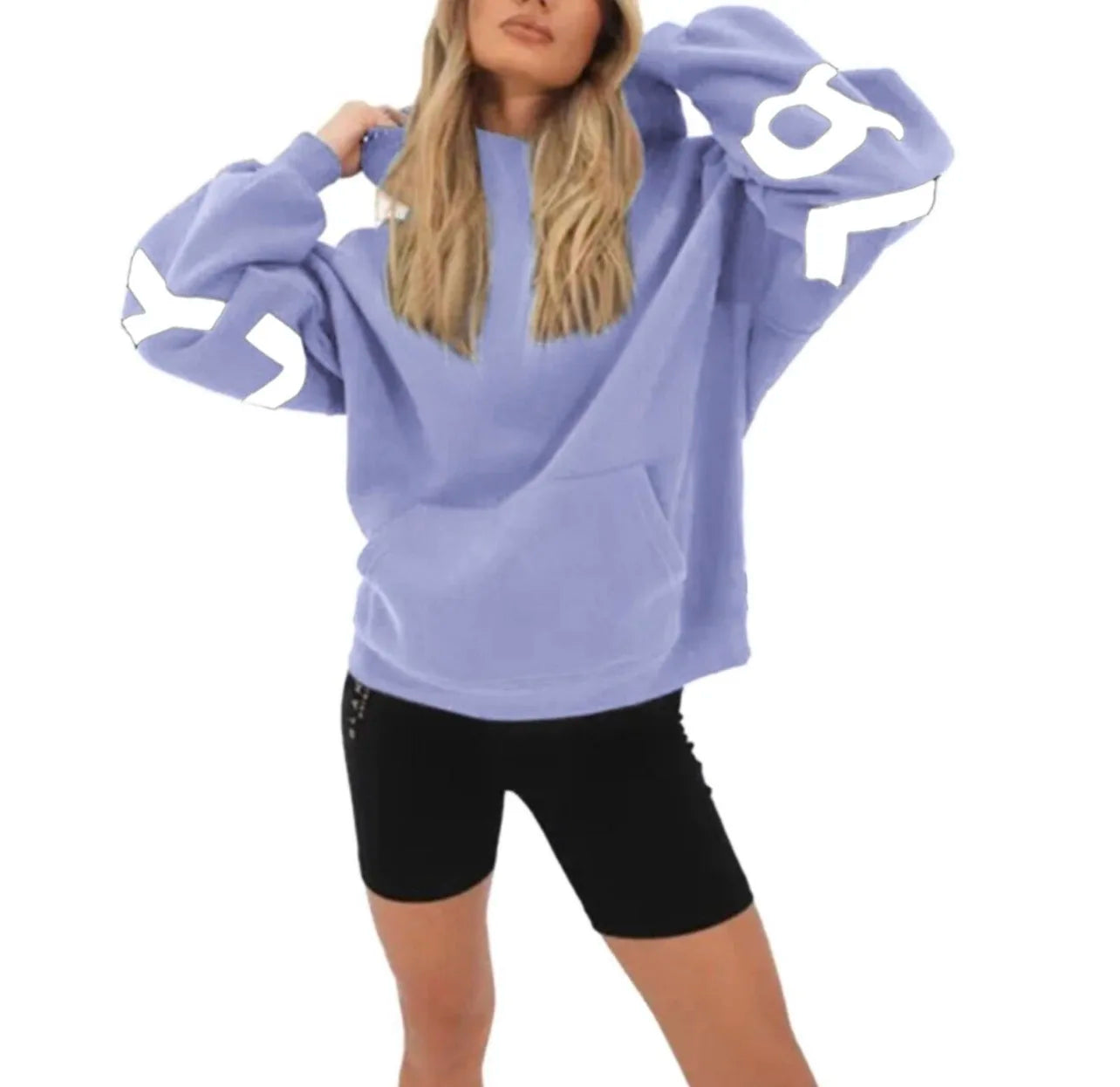 BLAKE Hoodie – Unisex Oversized Kapuzenpullover mit Backprint